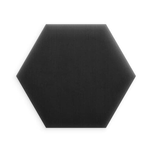 Polsterpaneel Magic Velvet Czarny 26×30 cm
