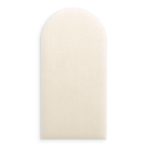 Panel tapicerowany Magic Velvet Kremowy 30cm 30×60 cm