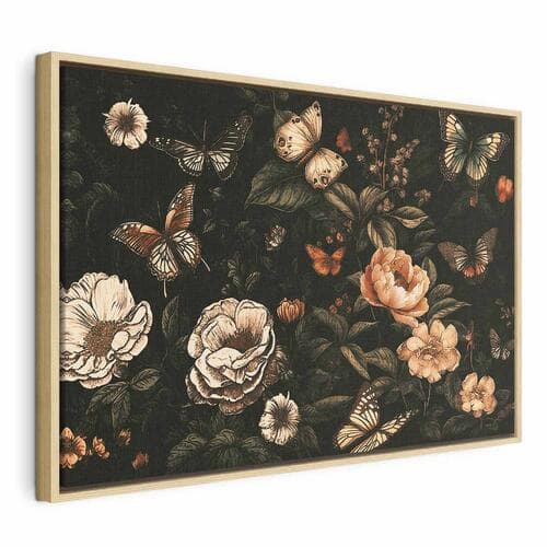 Obraz na płótnie Rustykalny ogród 60×40 cm, płótno standard