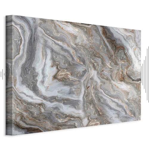 Leinwandbild Kamienne abstrakcje - marmurowe struktury w neautralnych odcieniach 30×20 cm, Standardleinwand