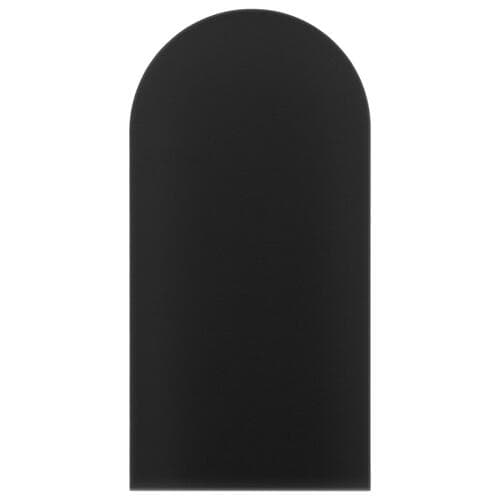 Polsterpaneel Eko Skóra Czarny 30cm 30×100 cm