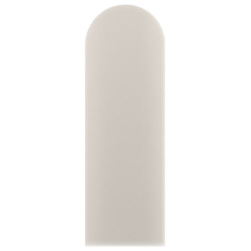 Upholstered panel Eko Skóra Kremowy 20cm 20×80 cm