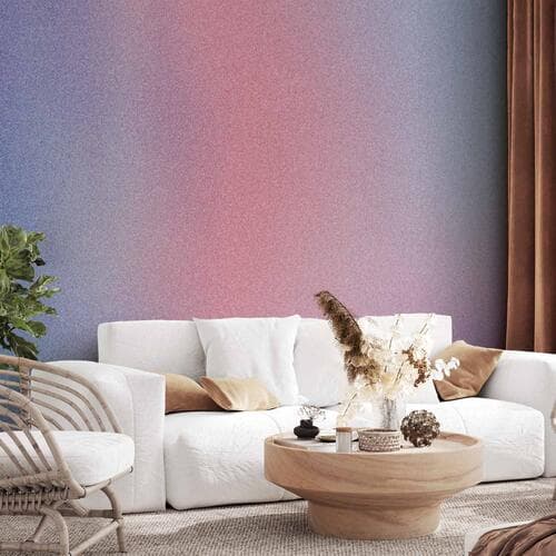 Фотошпалери Tęczowy gradient - delikatny wielokolorowy gradient przypominający mgłę 500×350 см, флізелін стандарт
