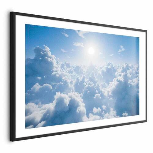 Plakat Niebiański spokój: Ciepłe promienie słońca 30×21 cm