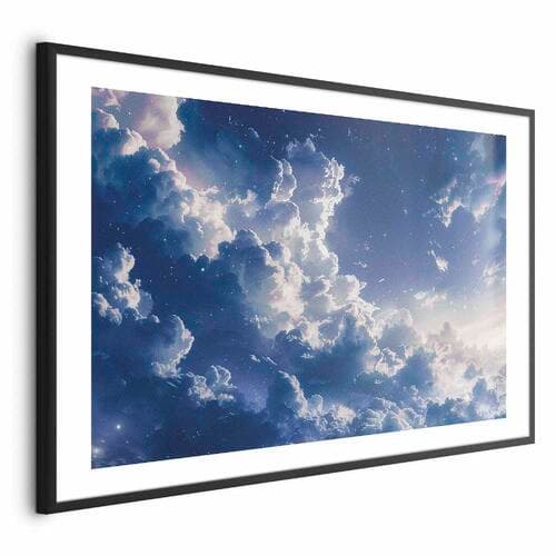 Plakat Gwiezdne chmury i delikatne światło nad zakątkiem nieba 60×40 cm