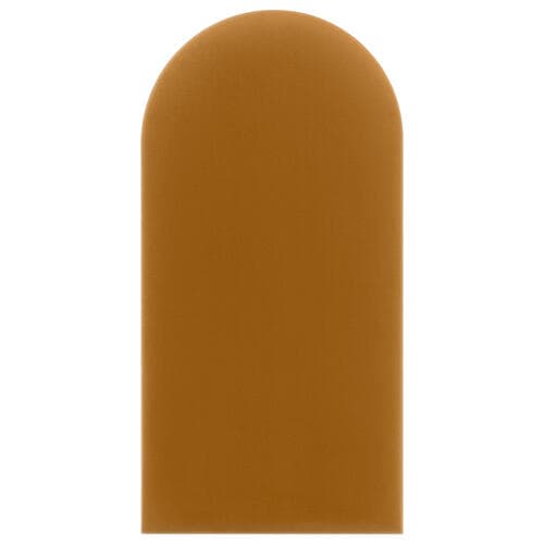 Polsterpaneel Żółty 30cm 30×100 cm