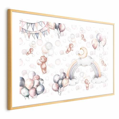 Постер Misie w przestworzach 60×40 см