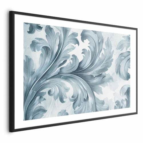 Plakat Kamienny ornament w stylu barokowym 30×21 cm