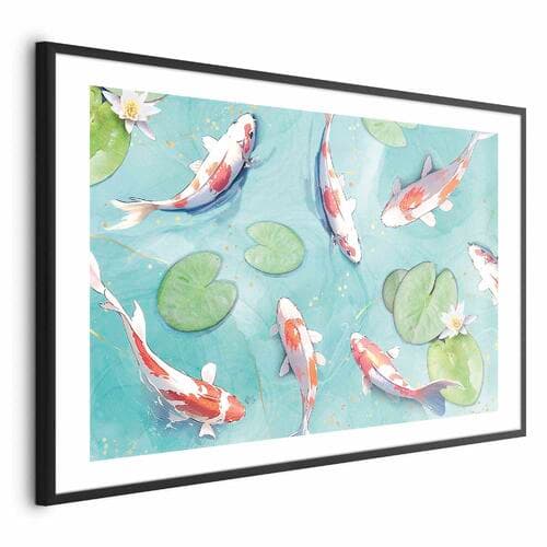 Plakat Staw w Japonii 90×60 cm