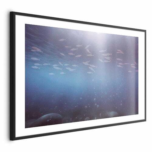 Plakat Rybki w głębinach 30×21 cm