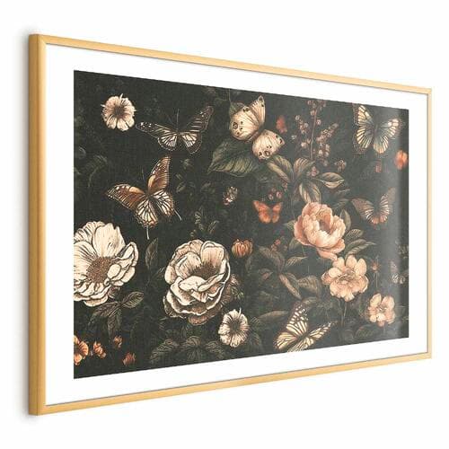 Plakat Rustykalny ogród 90×60 cm