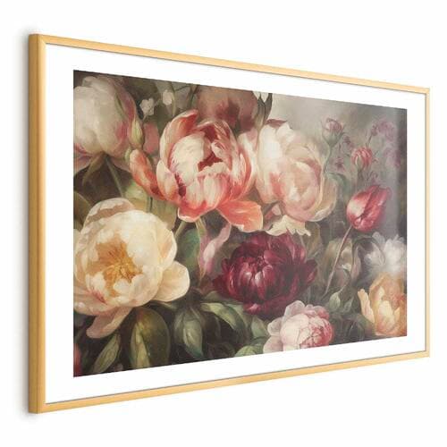 Plakat Charyzmatyczne piwonie 90×60 cm