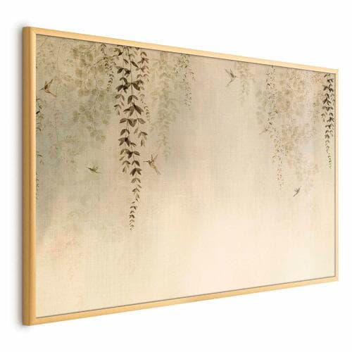 Poster Beżowe koliberki 30×21 cm