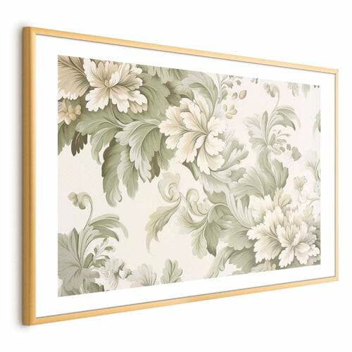 Постер Vintage kwiaty w jasnych kolorach 60×40 см