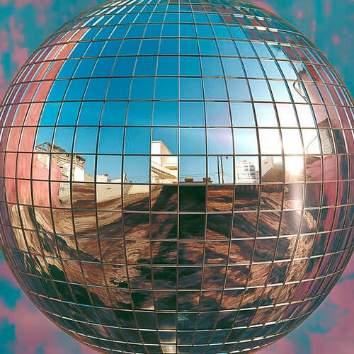 Fototapeta okrągła 3D FT-450728 100×100 cm, flizelina standard