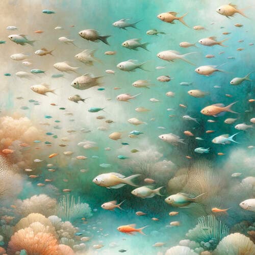 Round wall mural Zwierzęta FT-450707 100×100 cm, standard non-woven