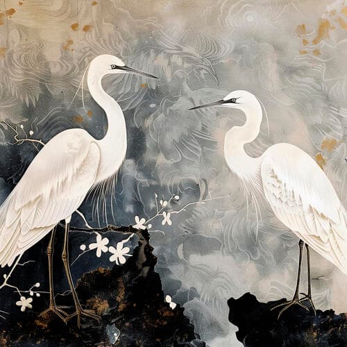 Round wall mural Zwierzęta FT-450704 100×100 cm, standard non-woven