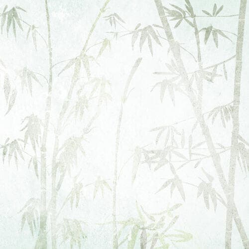 Round wall mural Liście FT-450638 100×100 cm, standard non-woven