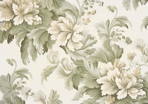 Wall mural Kwiaty FT-450623 100×100 cm, standard non-woven