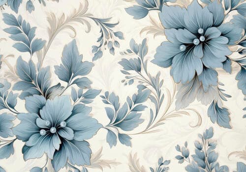 Wall mural Kwiaty FT-450617 100×100 cm, standard non-woven
