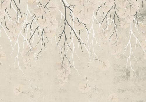 Wall mural Kwiaty FT-450541 100×100 cm, standard non-woven