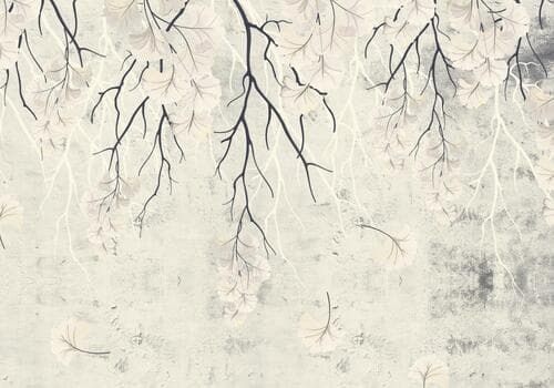 Wall mural Kwiaty FT-450539 100×100 cm, standard non-woven