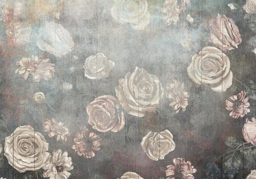 Fototapete Kwiaty FT-450376 100×100 cm, Vlies Standard