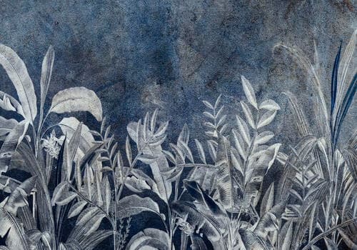Wall mural Liście FT-450371 100×100 cm, premium non-woven