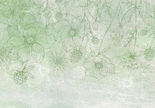 Fototapete Kwiaty FT-450352 100×100 cm, Vlies Standard