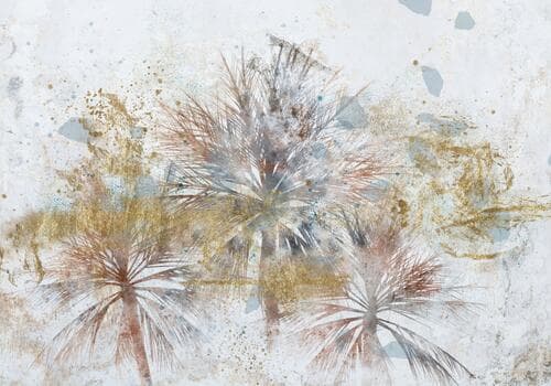 Wall mural Liście FT-450325 100×100 cm, premium non-woven
