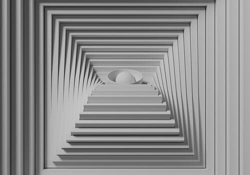 Wall mural 3D FT-450132 100×100 cm, premium non-woven