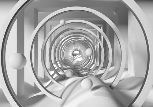 Fototapete 3D FT-450130 100×100 cm, Vlies Standard