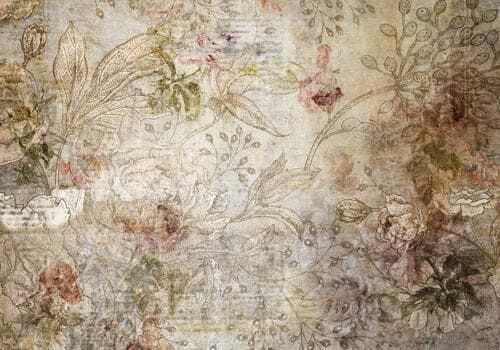 Wall mural Kwiaty FT-450065 100×100 cm, premium non-woven