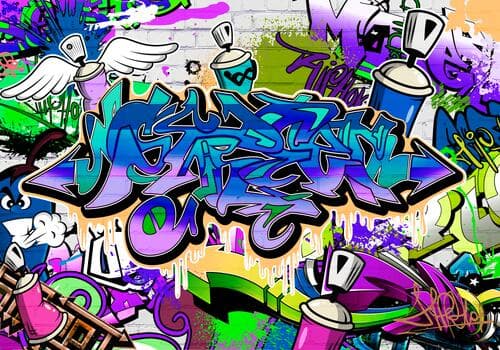Fototapeta Street art FT-449983 100×100 cm, flizelina standard