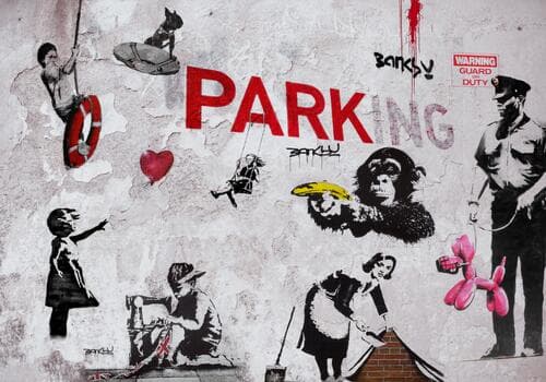 Фотообои Street art FT-449859 100×100 см, флизелин премиум