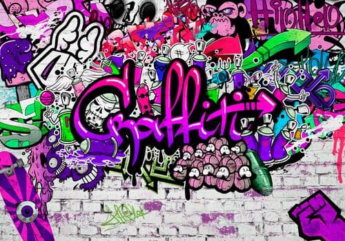 Fototapeta Street art FT-449801 100×100 cm, flizelina premium