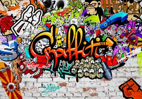 Fototapeta Street art FT-449800 100×100 cm, flizelina premium