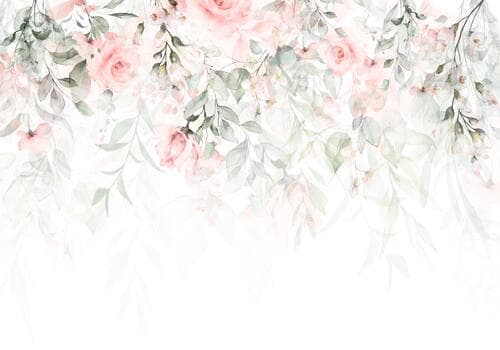 Wall mural Kwiaty FT-449792 100×100 cm, premium non-woven