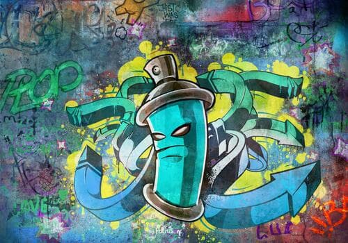 Fototapete Street art FT-449767 100×100 cm, Vlies Standard