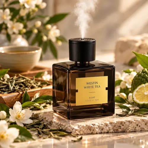 Perfumy do wnętrz Westin White Tea 200 ml – elegancki spray zapachowy do domu i biura