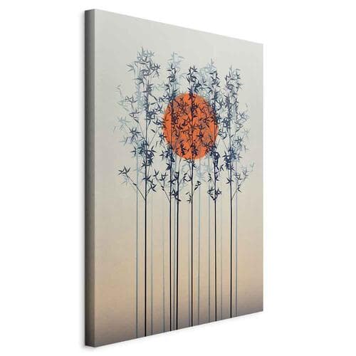 Obraz na płótnie Samotny zmierzch 20×30 cm, płótno włoskie