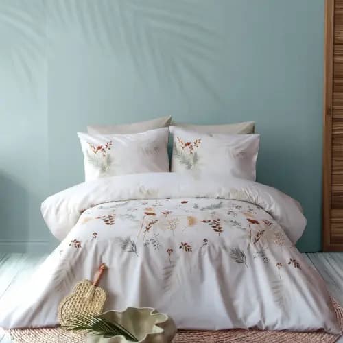 Pościel bawełniana 160x220 CHANEL ECRU – ranforce, 4 elementy