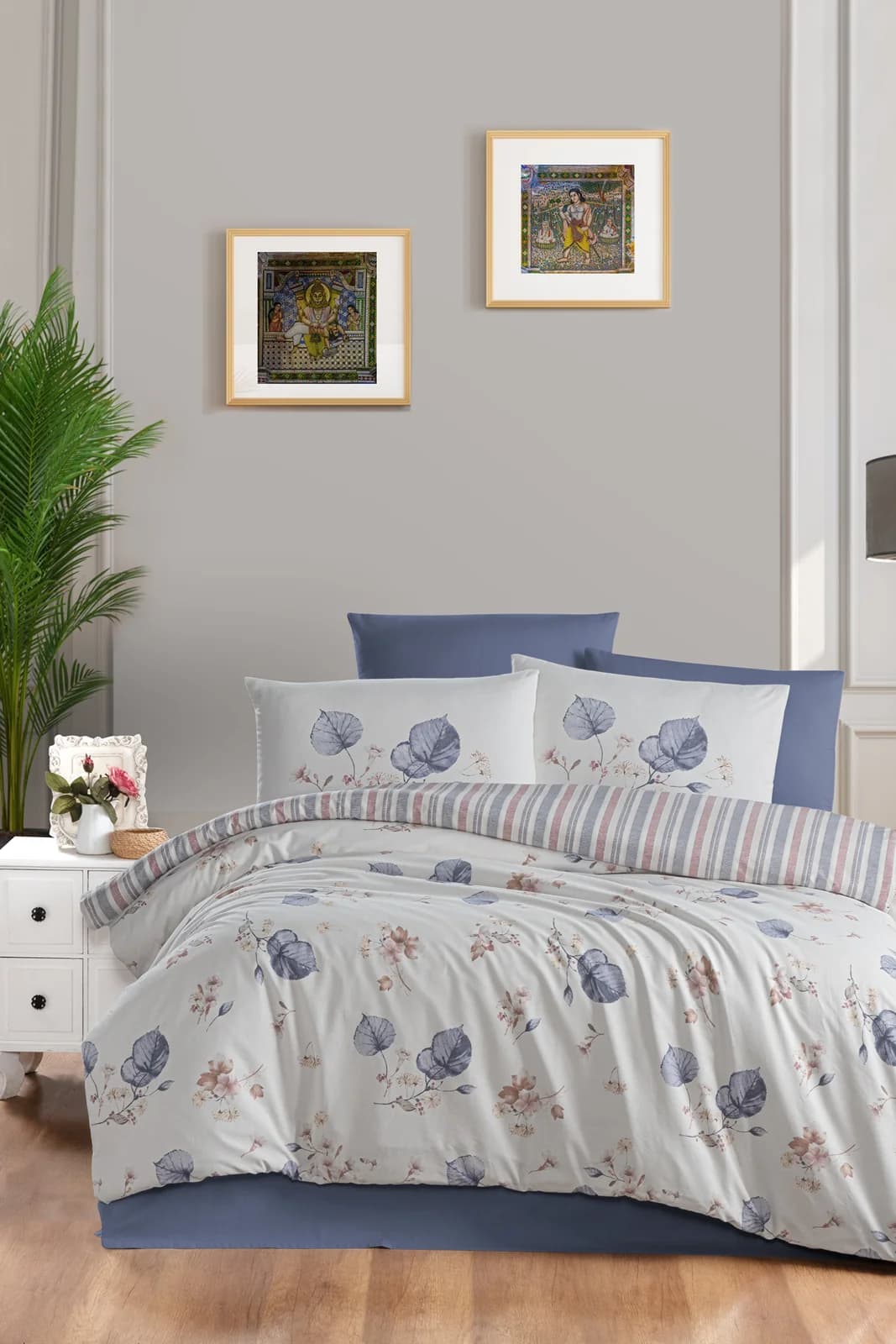Pościel bawełniana 160x220 DUKO EVENTIDE – ranforce, 4 elementy