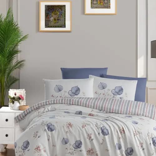 Pościel bawełniana 160x220 DUKO EVENTIDE – ranforce, 4 elementy