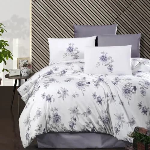 Pościel bawełniana 160x220 ROSEMARY – ranforce, 4 elementy