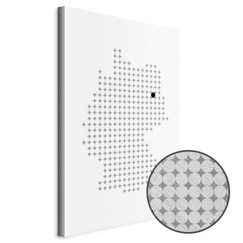 Leinwandbild Niemcy 20×30 cm, Standardleinwand