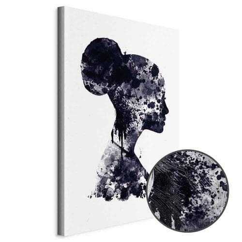 Leinwandbild Abstrakcyjny profil 20×30 cm, Standardleinwand