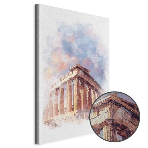 Картина на холсте Malowany Partenon 40×60 см, стандартный холст