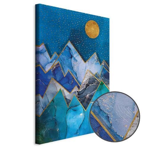 Leinwandbild Nocny spacer 40×60 cm, Standardleinwand