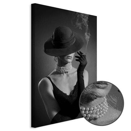 Canvas print Czarna elegancja 20×30 cm, standard canvas